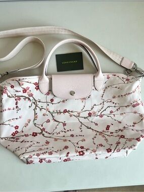 LONGCHAMP LE PLIAGE NEO Bag- Limited Edition Sakura Cherry Blossom